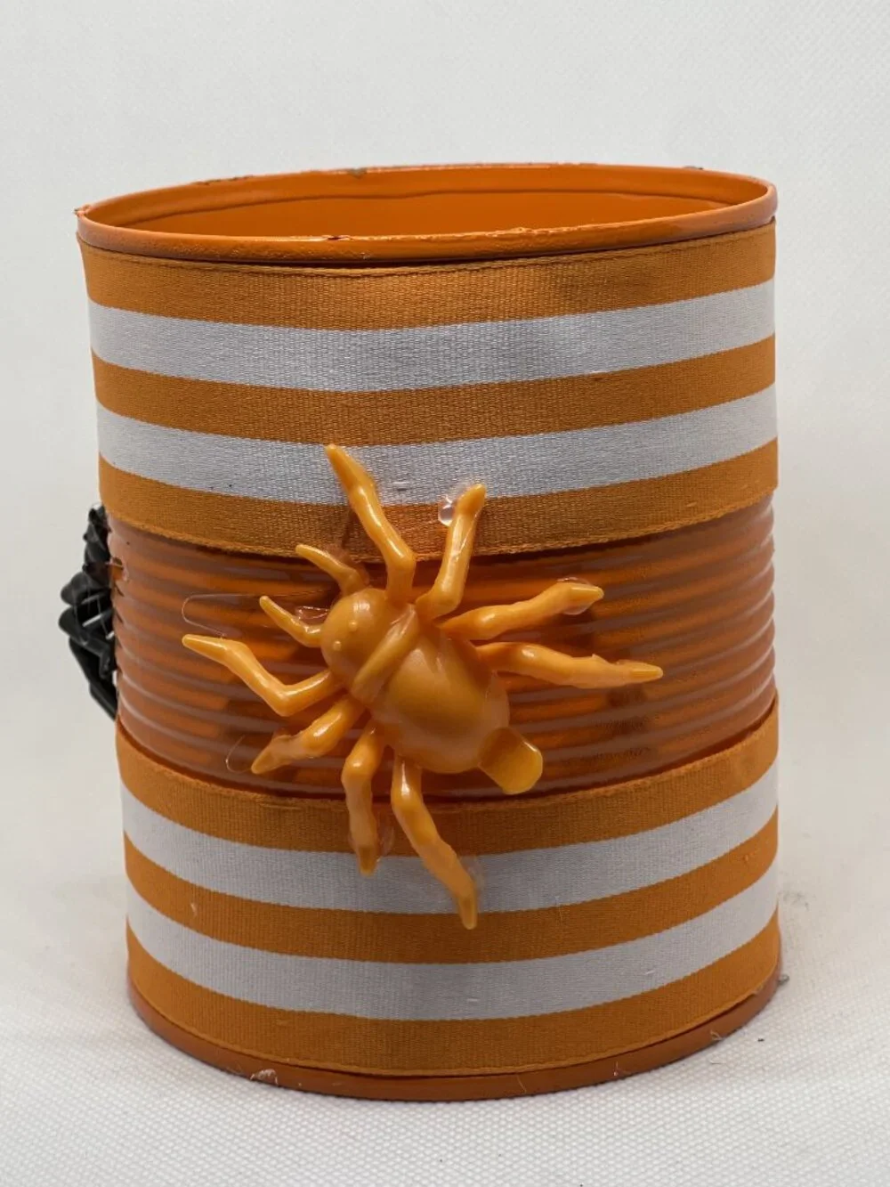 Orange & White Spider Journal Pen Holder